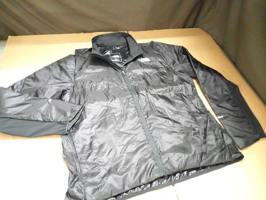 NORTH FACE ZIP THROUGH JACKET IN BLACK - L/G