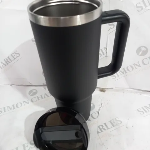 BLACK THERMAL FLASK