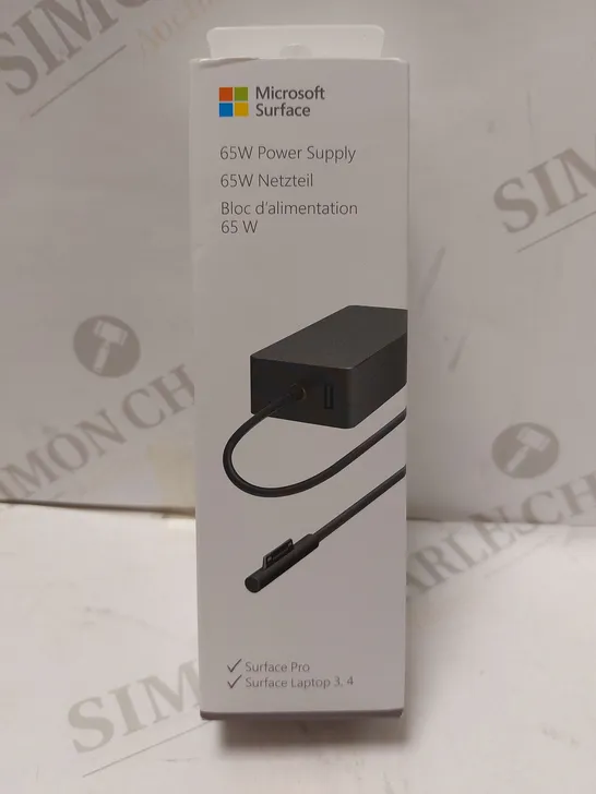 MICROSOFT SURFACE 65W POWER SUPPLY Q5N-00010 MSF00864