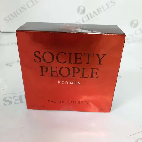 BOXED SOCIETY PEOPLE FOR MEN EAU DE TOILETTE 100ML