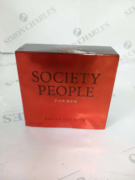 BOXED SOCIETY PEOPLE FOR MEN EAU DE TOILETTE 100ML