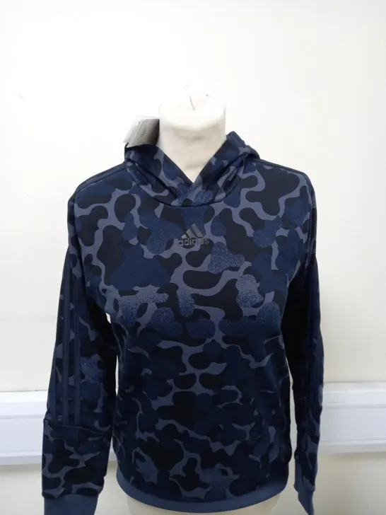 ADIDAS CAMOUFLAGE HOODIE SIZE 11-12 YEARS