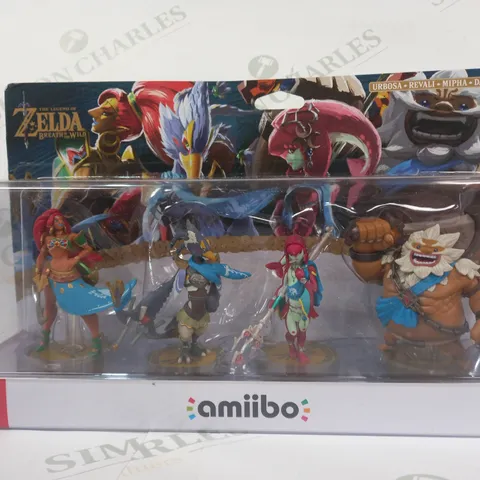 NINTENDO AMIIBO THE LEGEND OF ZELDA FOUR CHAMPIONS PACK