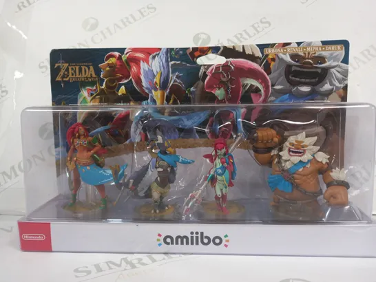 NINTENDO AMIIBO THE LEGEND OF ZELDA FOUR CHAMPIONS PACK