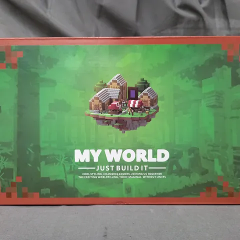 BOXED MY WORLD JUST BUILD IT SET