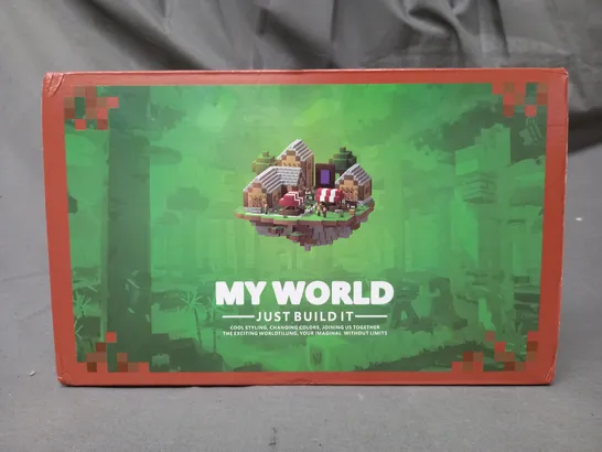 BOXED MY WORLD JUST BUILD IT SET