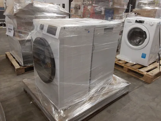 COMFEE SLIMLINE FREESTANDING DISHWASHER WHITE AND HISENSE FREESTANDING 6KG WASHING MACHINE WHITE - UNPROCESSED RAW RETURNS