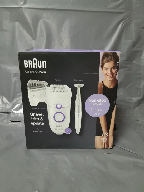 BRAUN SILK-ÉPIL 5-825 POWER EPILATOR