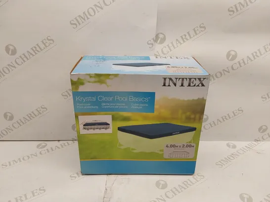 BOXED BRAND NEW KRYSTAL CLEAR POOL 4 X 2M POOL COVER