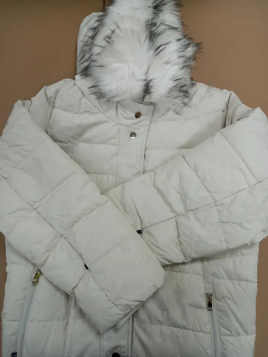 CENTIGRADE FAUX DOWN PADDED COAT BONE 3XL