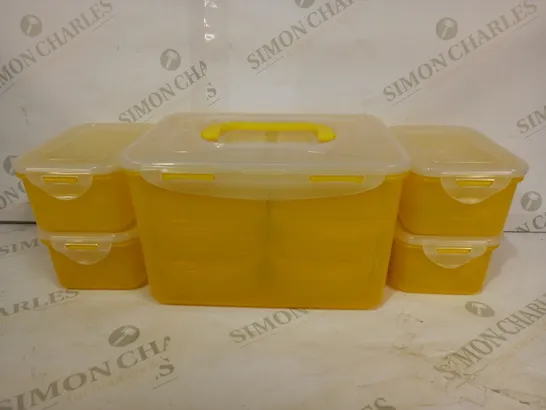 LOCK & LOCK ASSORTED AIRTIGHT FOOD STORAGE CONTAINERS