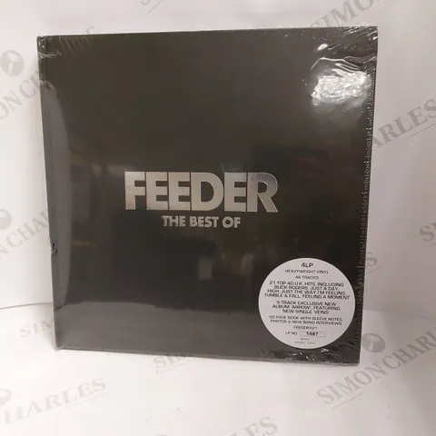 FEEDER THE BEST OF VINYL - 4LP VERSION