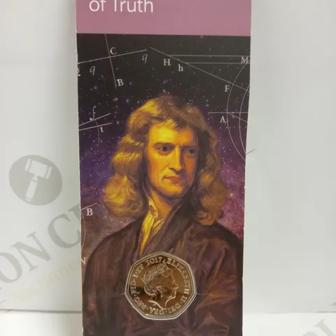 SIR ISSAC NEWTON COMMEMORATIVE COIN - 2017