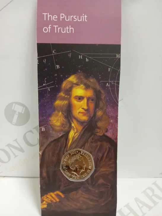 SIR ISSAC NEWTON COMMEMORATIVE COIN - 2017