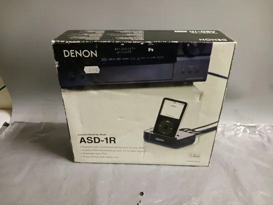 BOXED DENON ASD-1R - CONTROL DOCK FOR IPOD