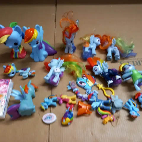 LOT OF ASSORTED MY LITTLE PONY FIGURINES