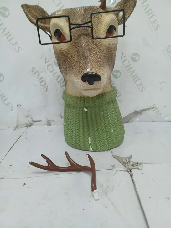 BOXED GARDEN REFLECTIONS NOVELTY PLANTER (DEER)