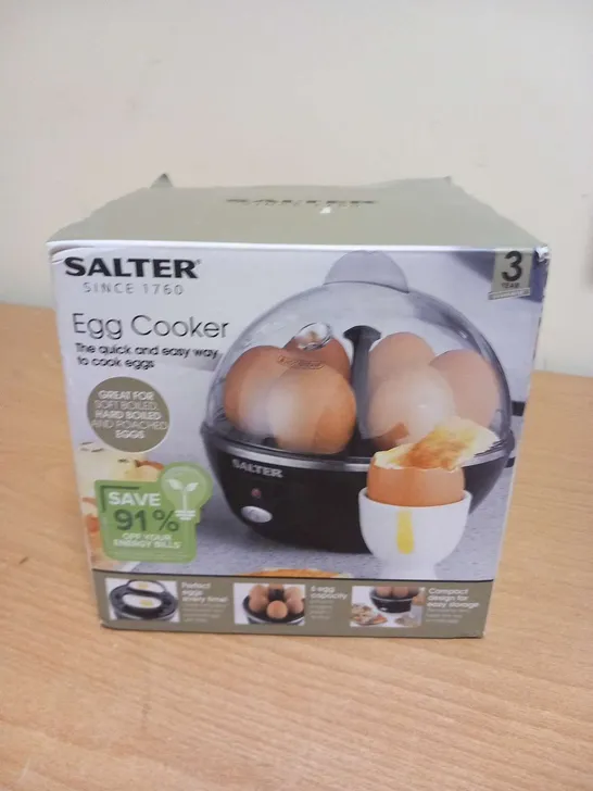 BOXED SALTER EGG COOKER 