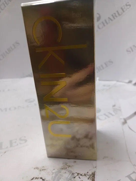 BOXED AND SEALED CKIN2U HER CALVIN KLEIN EAU DE TOILETTE SPRAY 100ML