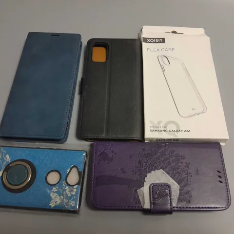LOT OF 5 ASSORTED PHONE CASES TO INCLUDE XQISIT AND ZCDAYE