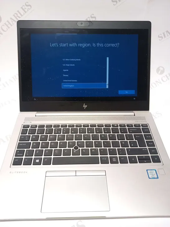 HP ELITEBOOK I5 8350U 16GB RAM 256GB SSD 