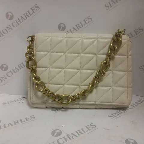 ZARA CHAIN BEIGE BAG