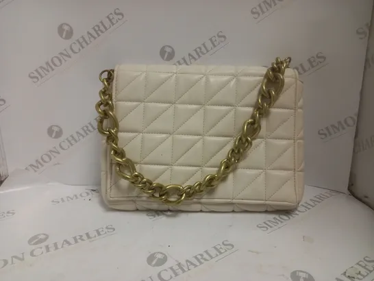 ZARA CHAIN BEIGE BAG