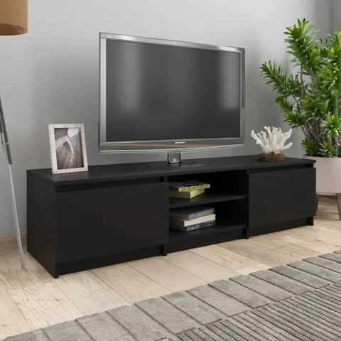 BOXED ALEXIO TV CABINET 140 X 40 X 35.5cm ENGINEERED WOOD (1 BOX)