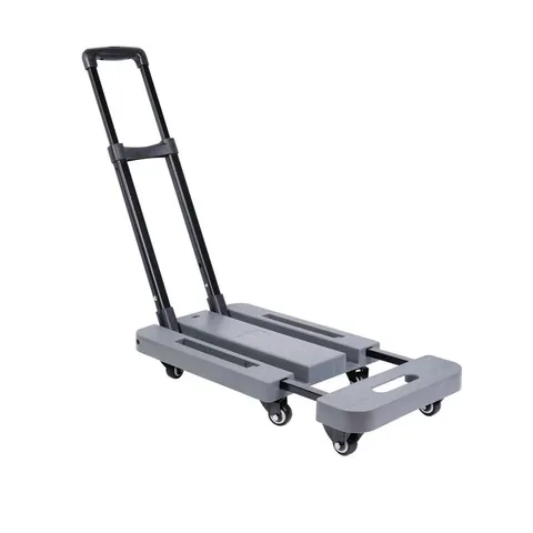 BOXED NEO PLATFORM HAND TROLLEY - GREY (1 BOX)