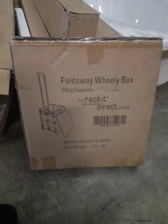 BOXED FOLDAWAY WHEELY BOX 