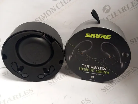 BOXED SHURE TRUE WIRELESS SECURE FIT ADAPTER FOR DETACHABLE SHURE EARPHONES