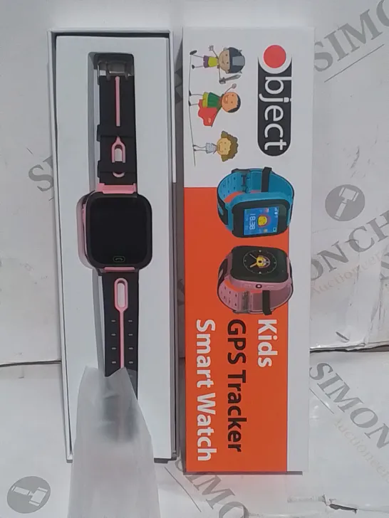 BOXED OBJECT KIDS GPS TRACKER SMART WATCH