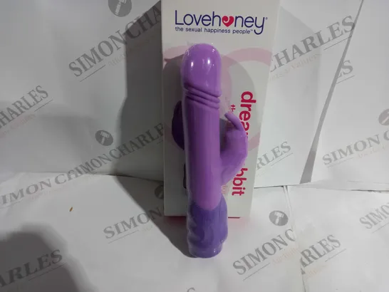 BOXED LOVEHONEY DREAM RABBIT THRUSTING RABBIT VIBRATOR