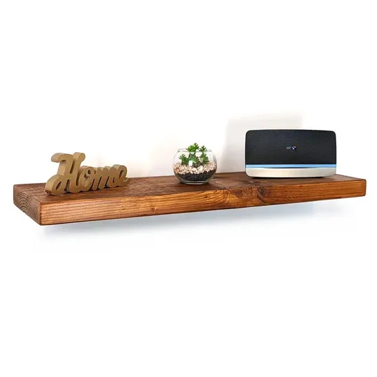 ELSE OAK SOLID WOOD FLOATING SHELF WITH RECLAIMED WOOD (1 ITEM)