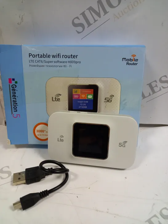 MOBILE ROUTER PORTABLE WI-FI LTE CAT6 ROUTER 