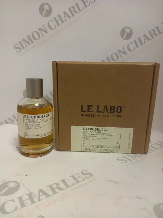 BOXED LE LABO PATCHOULI 24 EAU DE PARFUM - 100ML