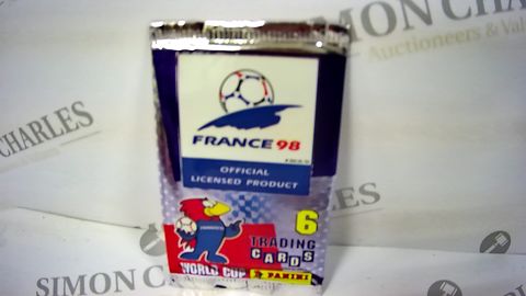 3 PACKS OF PANINI FRANCE 98 WORLD CUP TRADING CARDS UNOPENED