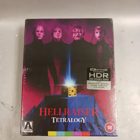 SEALED HELLRAISER TETRALOGY HDR BLU-RAY 