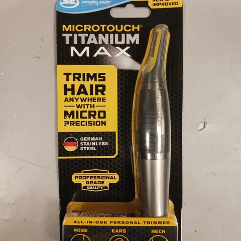 SEALED MICROTOUCH TITANIUM MAX MICRO HAIR TRIMMER 