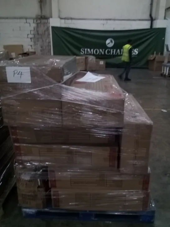 PALLET OF ASSORTED TABLE PARTS