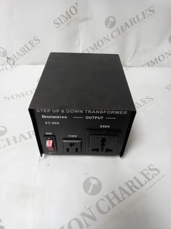 BRONSON++ VT-500 STEP UP & DOWN TRANSFORMER 