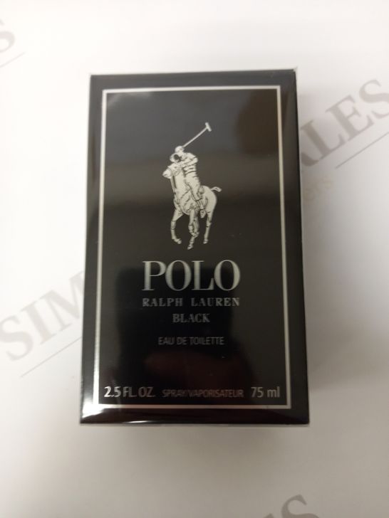 BOXED AND SEALED POLO RALPH LAUREN BLACK EAU DE TOILETTE