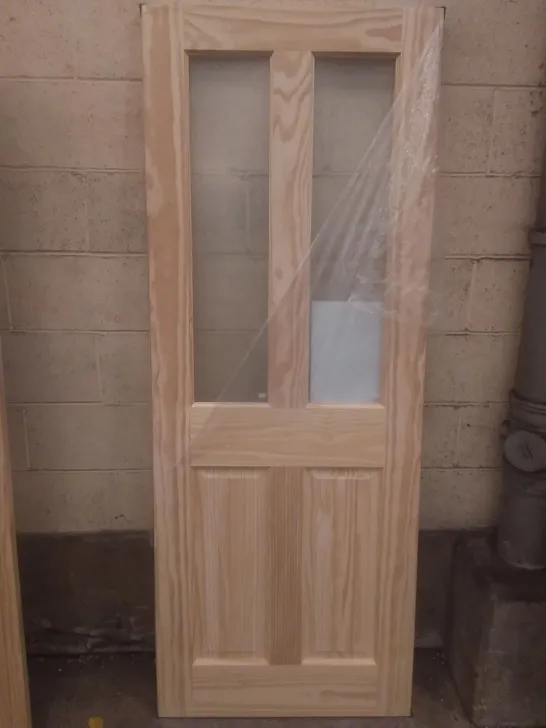 PINE 2 PANEL INTERNAL TIMBER DOOR 