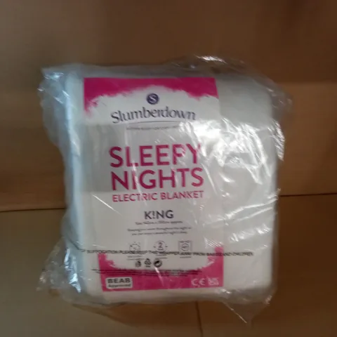 SLUMBERDOWN SLEEPY NIGHT ELECTRIC BLANKET - KING