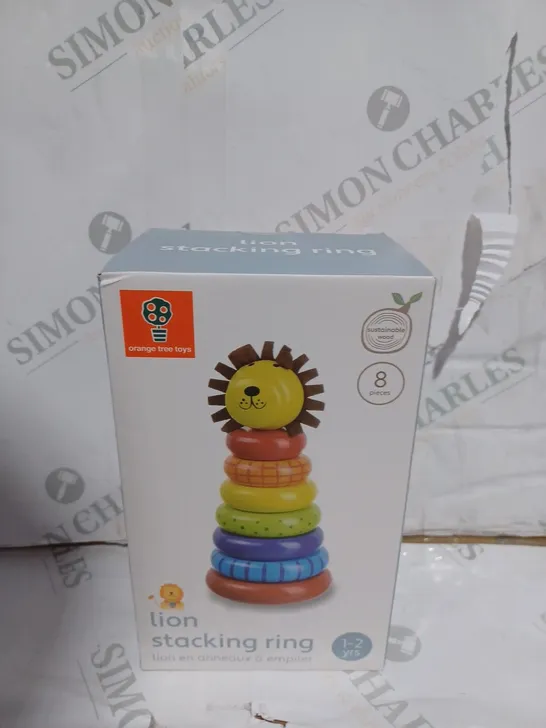 LION STACKING RING AGES 1-2 YEARS