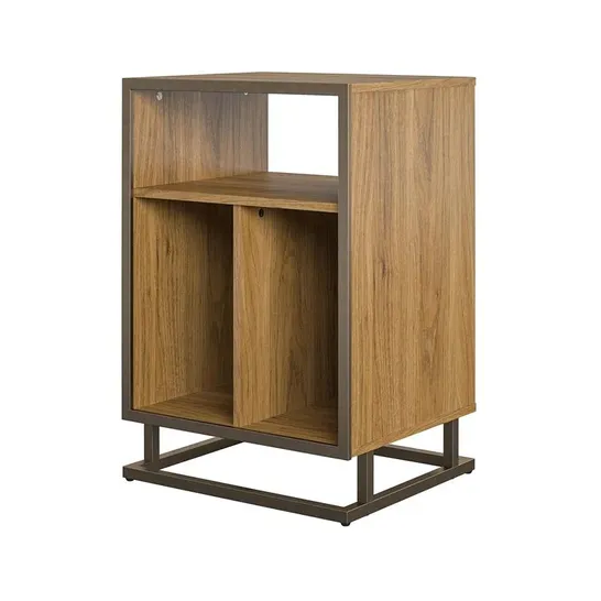 BOXED KAICEY SIDE TABLE WALNUT