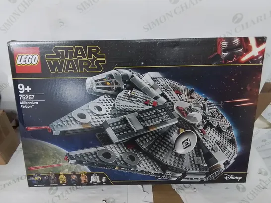 BOXED LEGO STAR WARS MILLENNIUM FALCON 75257 RRP £149.99