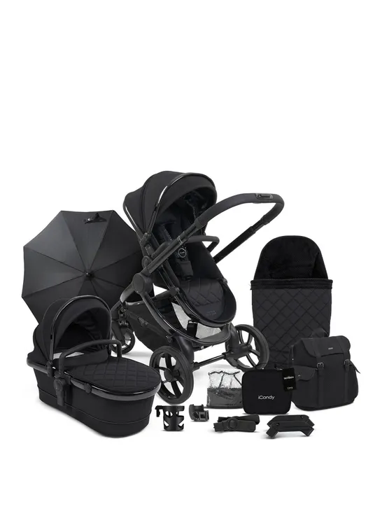 BOXED iCANDY PEACH 7 DESIGNER COLLECTION CERIUM PUSHCHAIR SET WITH ACCESSORIES SET RRP £1440