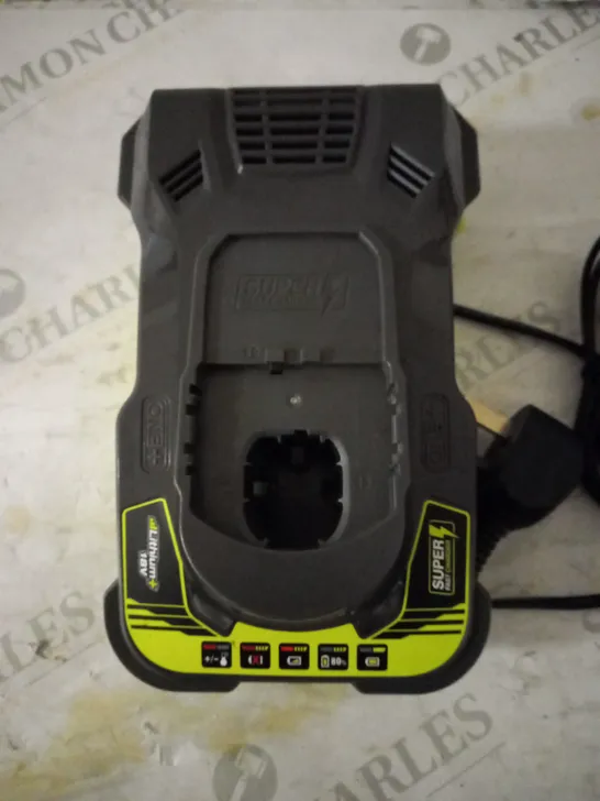 RYOBI-ONE+ 18V SUPER FAST CHARGER