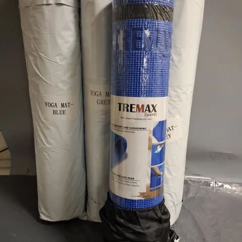 LOT OF 4 SEALED TREMAX SPORTS YOGA MATS